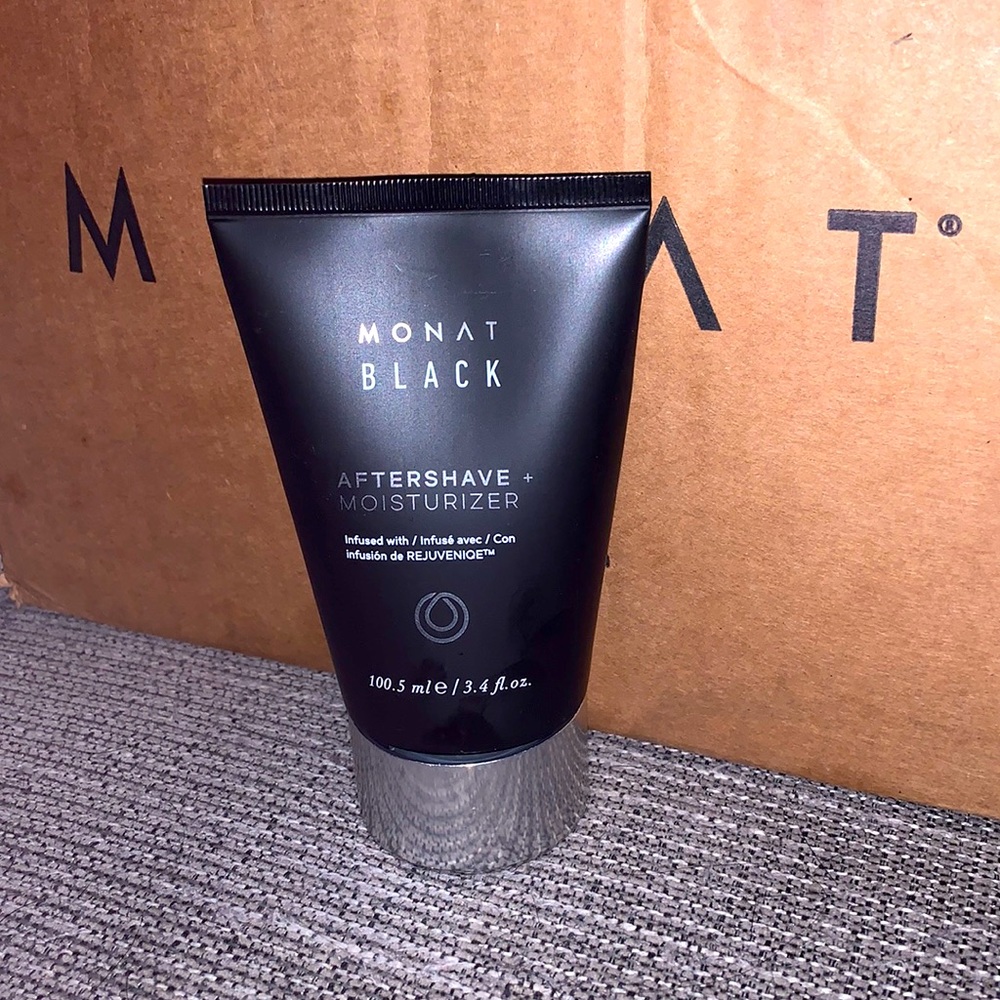 NEW SEALED Monat Black Aftershave & Moisturizer